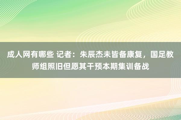 成人网有哪些 记者：朱辰杰未皆备康复，国足教师组照旧但愿其干预本期集训备战