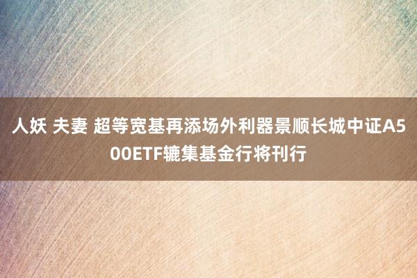 人妖 夫妻 超等宽基再添场外利器景顺长城中证A500ETF辘集基金行将刊行