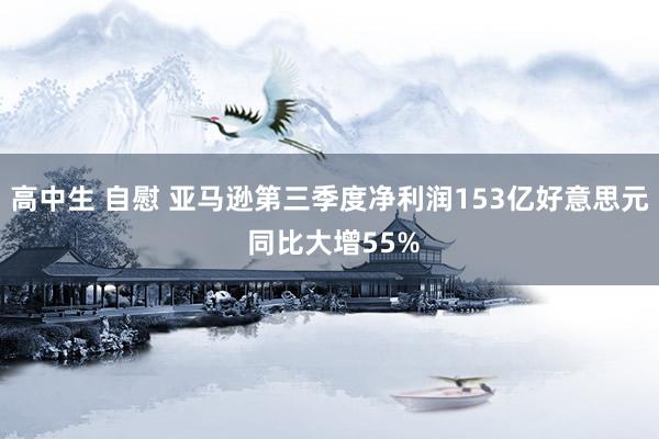 高中生 自慰 亚马逊第三季度净利润153亿好意思元 同比大增55%