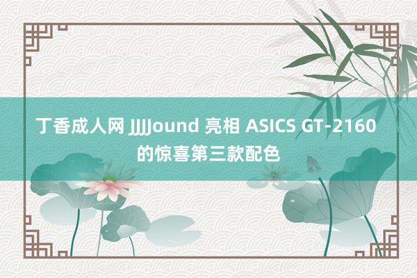 丁香成人网 JJJJound 亮相 ASICS GT-2160 的惊喜第三款配色