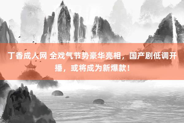 丁香成人网 全戏气节势豪华亮相，国产剧低调开播，或将成为新爆款！