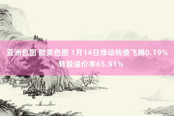 亚洲色图 欧美色图 1月14日绿动转债飞腾0.19%，转股溢价率65.91%